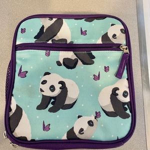 Pottery Barn Mackenzie Aqua Panda Lunch